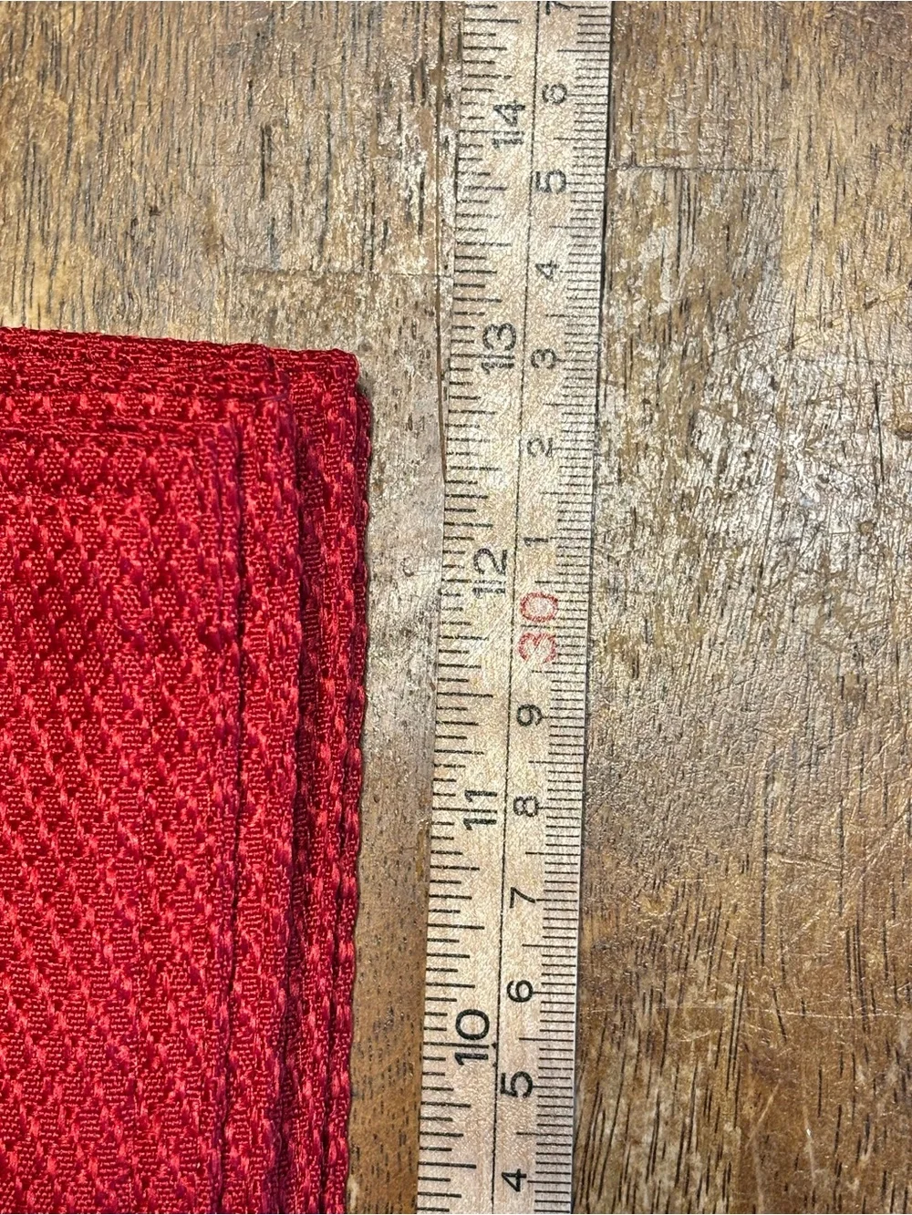 Set of 6 Red Place Mats